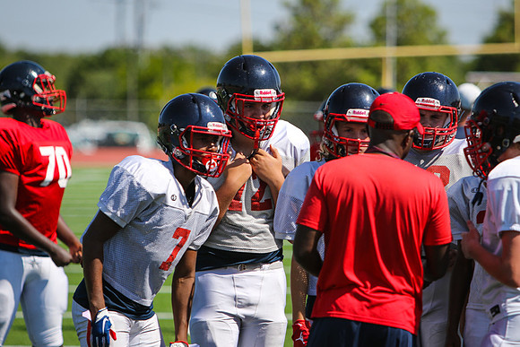 Cen-Ten Red White Game-8680