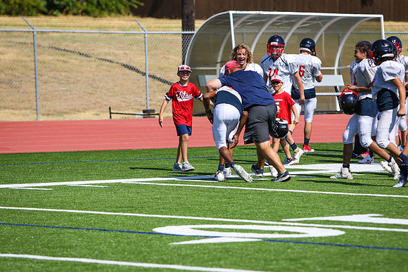 Cen-Ten Red White Game-8634