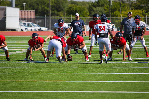 Cen-Ten Red White Game-8667