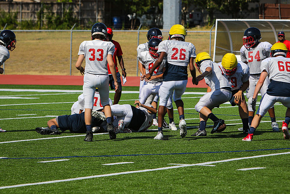 Cen-Ten Red White Game-8541