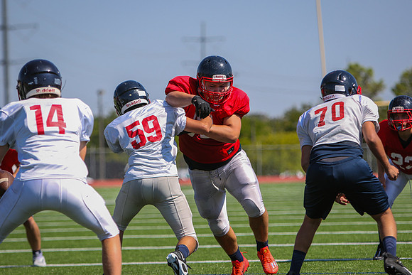 Cen-Ten Red White Game-8711