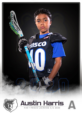 Austin TRADING CARD lacrosse