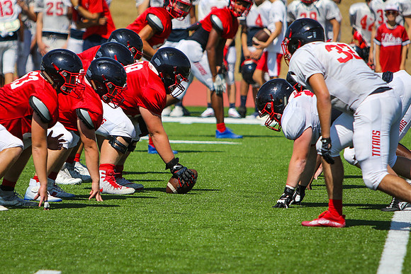 Cen-Ten Red White Game-8740