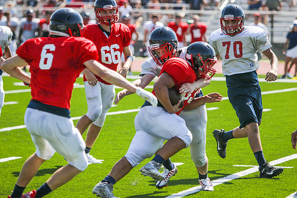 Cen-Ten Red White Game-8618