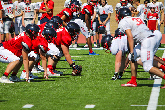 Cen-Ten Red White Game-8739