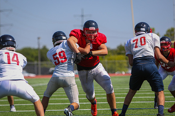 Cen-Ten Red White Game-8712