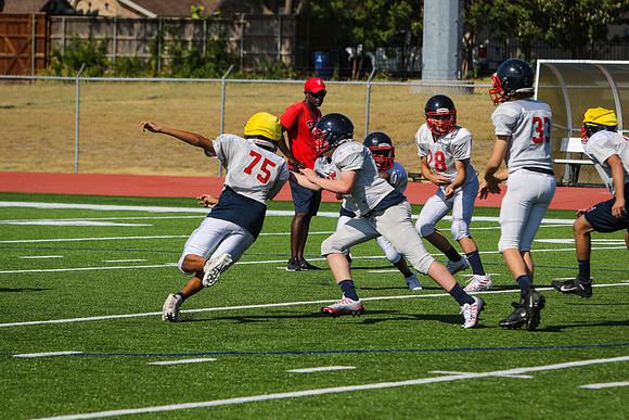 Cen-Ten Red White Game-8529